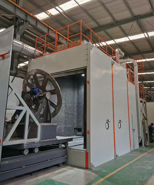 大渡口喷砂机环保改造 符合行业排放标准