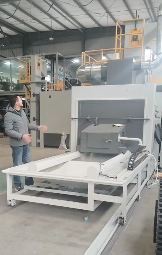 大渡口喷砂机在汽车制造中的表面处理应用