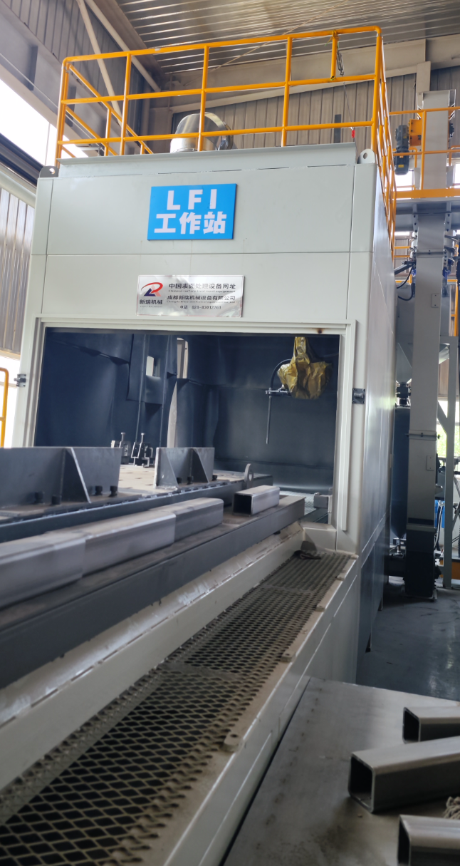 大渡口喷砂机在航空航天部件的精密处理