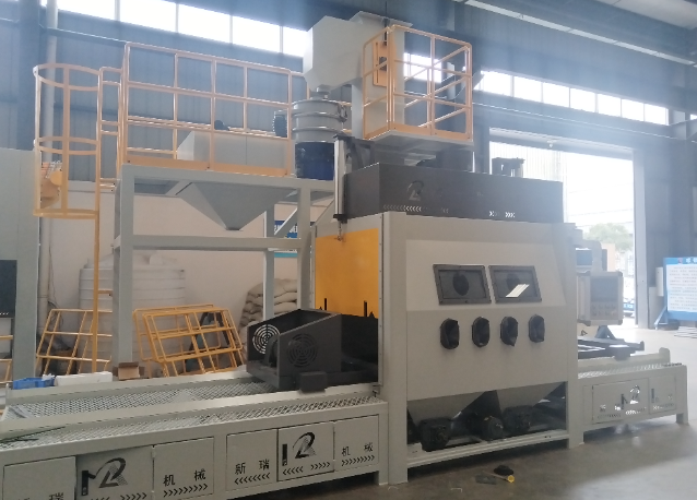 大渡口多工位喷砂机 提升批量生产效率