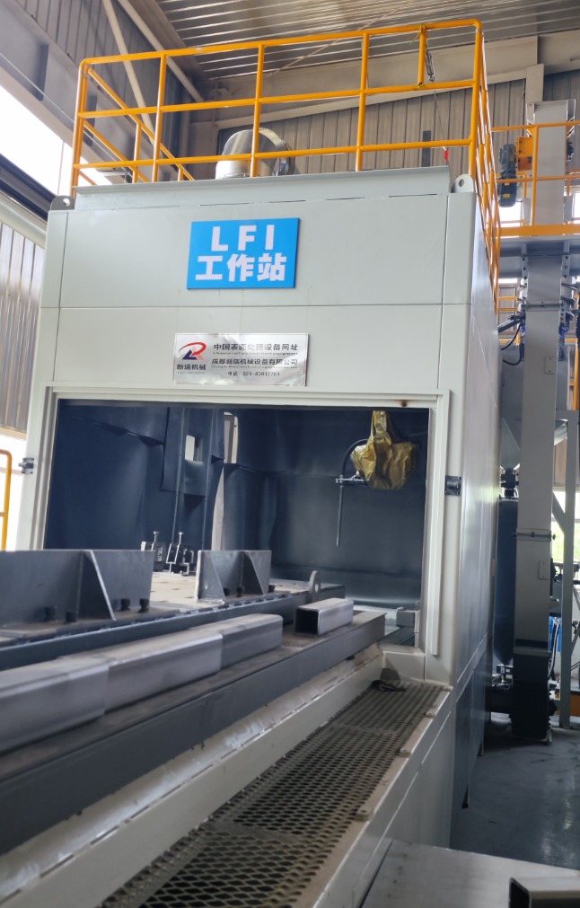 大渡口大口径喷砂机 适合大型工件处理